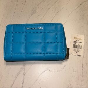 Brand New Blue Michael Kors Wallet